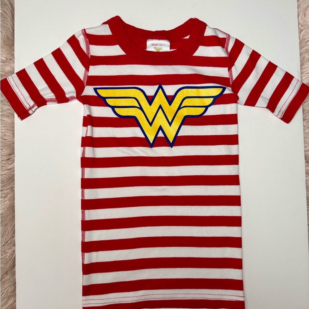 Hannah Anderson Kids Wonder Woman Shirt Size 6-7